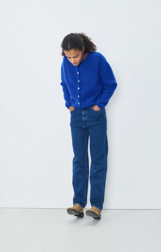  아메리칸 빈티지 가디건 VITO19EE25 BLUE - AMERICAN VINTAGE