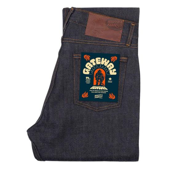  네이키드 & 페이머스 데님 팬츠 네이키드앤페이머스 트루 가이 14.3oz 게이트웨이 셀비지 진 인디고