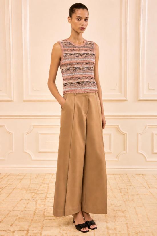  울라 존슨 팔라초 팬츠 SP260403 KHAKI - ULLA JOHNSON