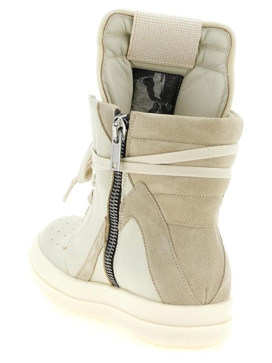  릭 오웬스 스니커즈 지오바스켓 운동화 베이지색 - RICK OWENS