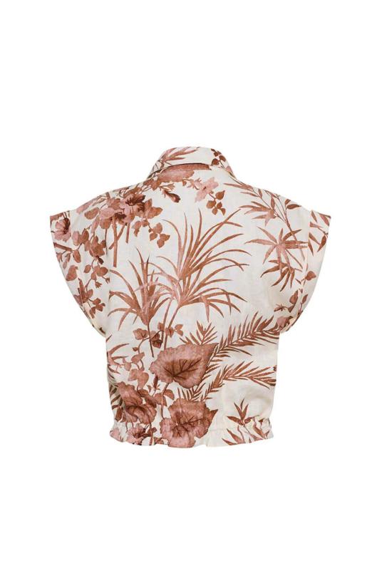  Cara Cara Clothing 블라우스 카라카라 클로딩 옥타비아 탑 파라다이스 카멜 - OTHER BRANDS