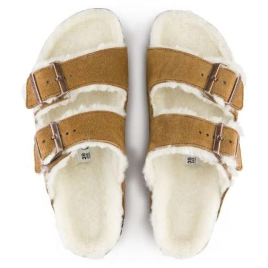  버켄스탁 슈즈 아리조나 시어링 샌들 (다양한 색상) - BIRKENSTOCK