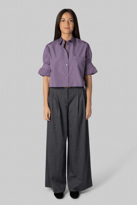  티더블유피 팔라초 팬츠 Twp Next Didi Trouser Midnight Melange - TWP