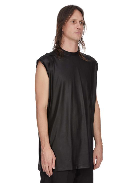  릭 오웬스 반팔 티셔츠 타프 티셔츠 블랙 - RICK OWENS