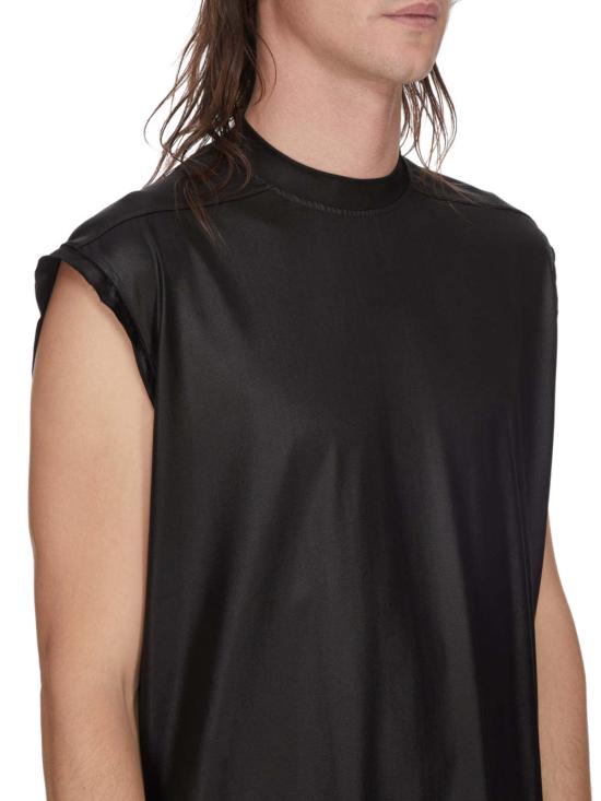  릭 오웬스 반팔 티셔츠 타프 티셔츠 블랙 - RICK OWENS