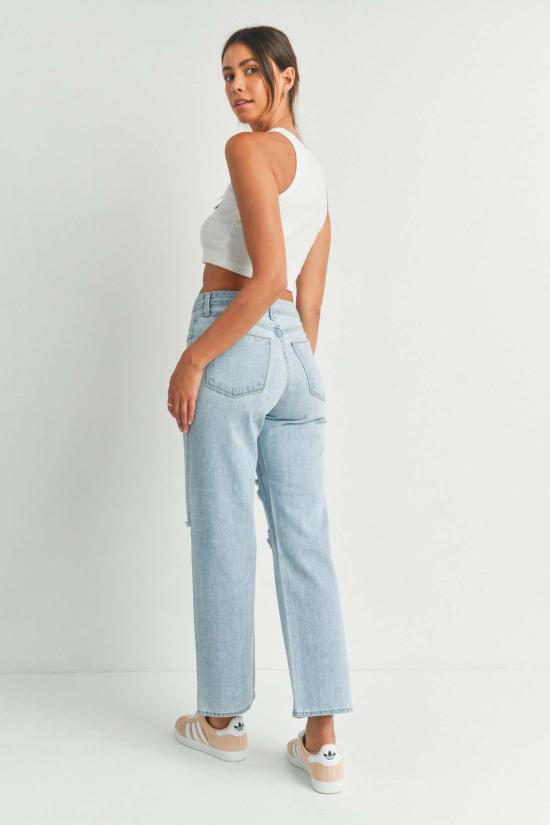  저스트 블랙 데님 데님 팬츠 BP378N BLUE - JUST BLACK DENIM