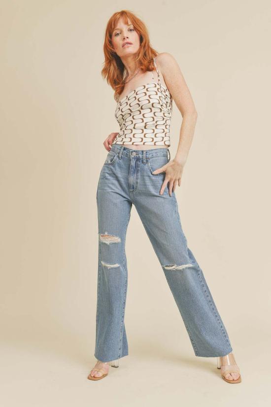  저스트 블랙 데님 데님 팬츠 BP378N BLUE - JUST BLACK DENIM