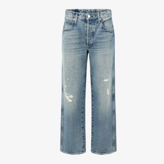  아모 데님 데님 팬츠 해티 팬츠 진 러브 스펠 - AMO DENIM
