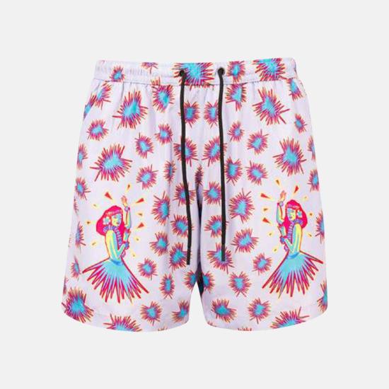  마우나케아 숏팬츠 MKU203 H14 PINK IRIDESCENT STYLE GRAPHICS