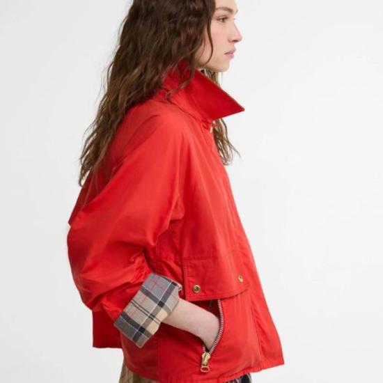  바버 자켓 어스 맥워스 캐주얼 재킷 버밀리온 - BARBOUR