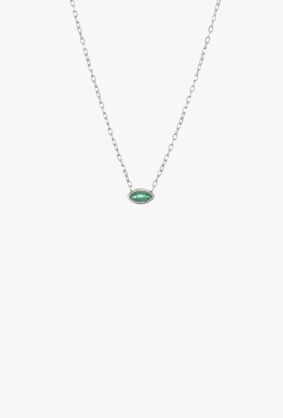  제니 권 디자인스 목걸이/팬던트 제니 권이 디자인한 마퀴즈 에메랄드 목걸이 - JENNIE KWON DESIGNS