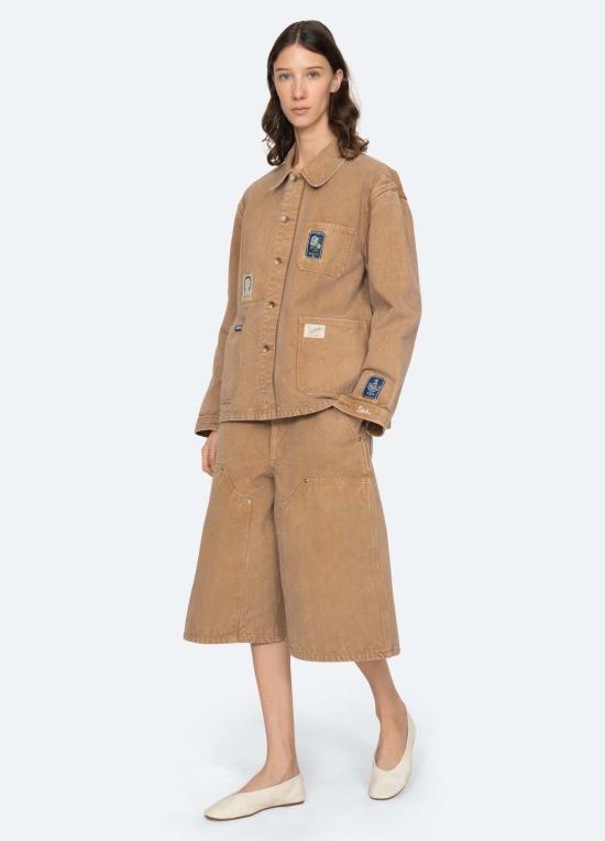  씨뉴욕 숏팬츠 PF26 152 CAMEL - SEA NY