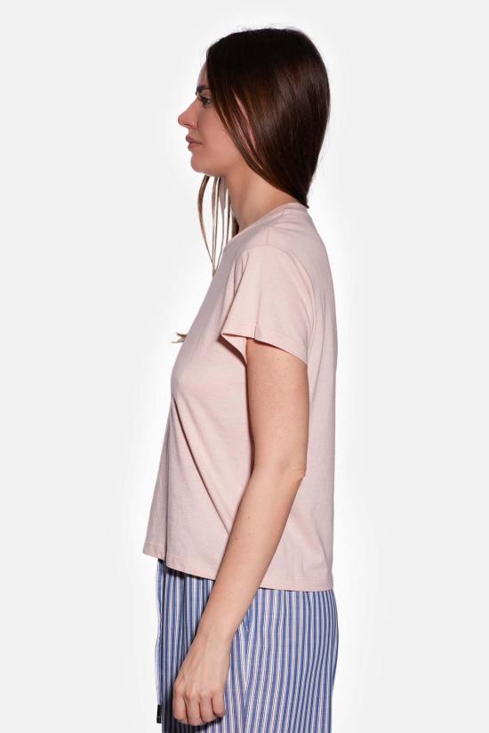  더 타일 클럽 반팔 티셔츠 WVBCW2402T PINK - THE TILE CLUB