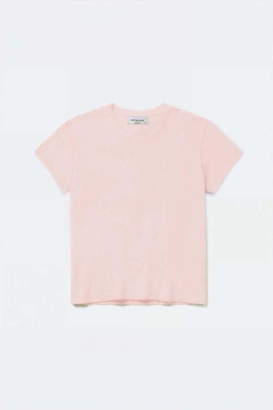  더 타일 클럽 반팔 티셔츠 WVBCW2402T PINK