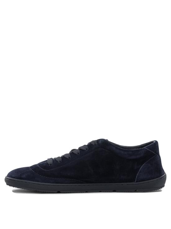 26FW 브루넬로 쿠치넬리 라이트 웨이트 스웨이드 스니커즈 MZUCAHN345C8862 X Blue - BRUNELLO CUCINELLI