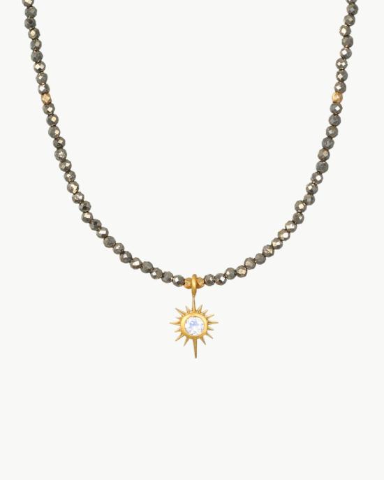  Satya Jewelry 목걸이/팬던트 사티아 주얼리, 번영의 꿈, 황철석 목걸이 (골드)