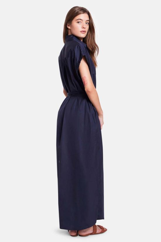  더 타일 클럽 롱 원피스 BCW25DRS78MX BLUE - THE TILE CLUB