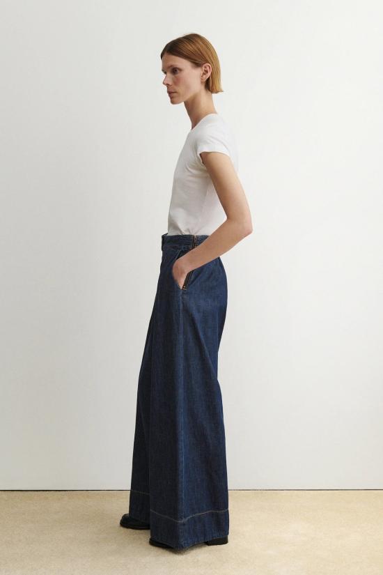  레이첼 코미 스트레이트 팬츠 콕손 팬츠 다크 인디고 비스타 데님 - RACHEL COMEY