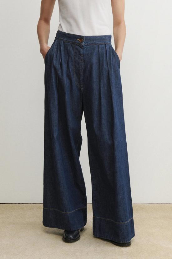  레이첼 코미 스트레이트 팬츠 콕손 팬츠 다크 인디고 비스타 데님 - RACHEL COMEY