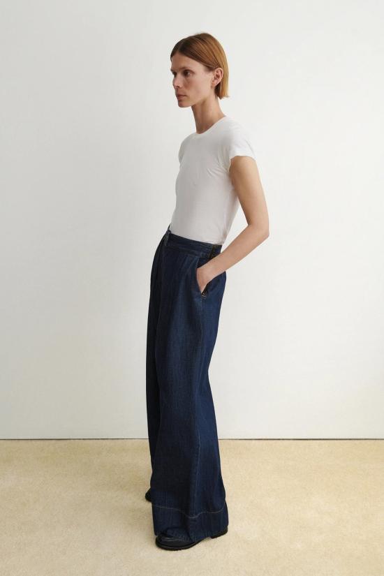  레이첼 코미 스트레이트 팬츠 콕손 팬츠 다크 인디고 비스타 데님 - RACHEL COMEY