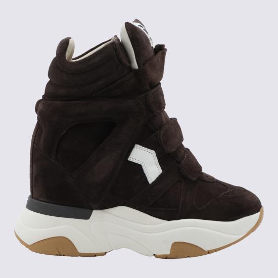 26FW 이자벨마랑 스니커즈 24HBK0009FA B4E10SCLMW CHOCOLATE MILKY WHITE