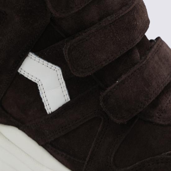 26FW 이자벨마랑 스니커즈 24HBK0009FA B4E10SCLMW CHOCOLATE MILKY WHITE - ISABEL MARANT