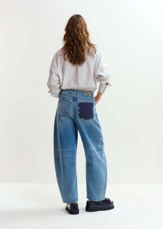  에센셜앤트워프 데님 팬츠 Essentiel Antwerp Jubileum 배럴 진 - ESSENTIEL ANTWERP
