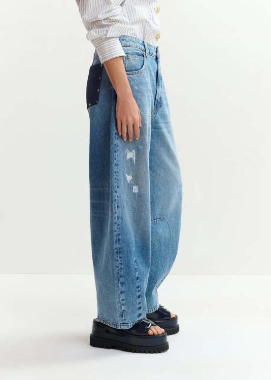  에센셜앤트워프 데님 팬츠 Essentiel Antwerp Jubileum 배럴 진 - ESSENTIEL ANTWERP