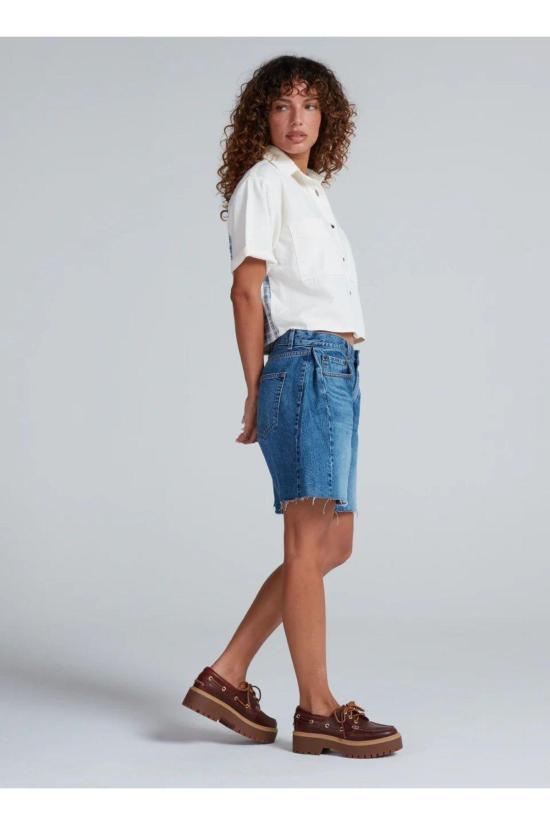  ASKK 뉴욕 데님 숏팬츠 Askk Ny The Sloop 짧은 포트 - ASKK NY
