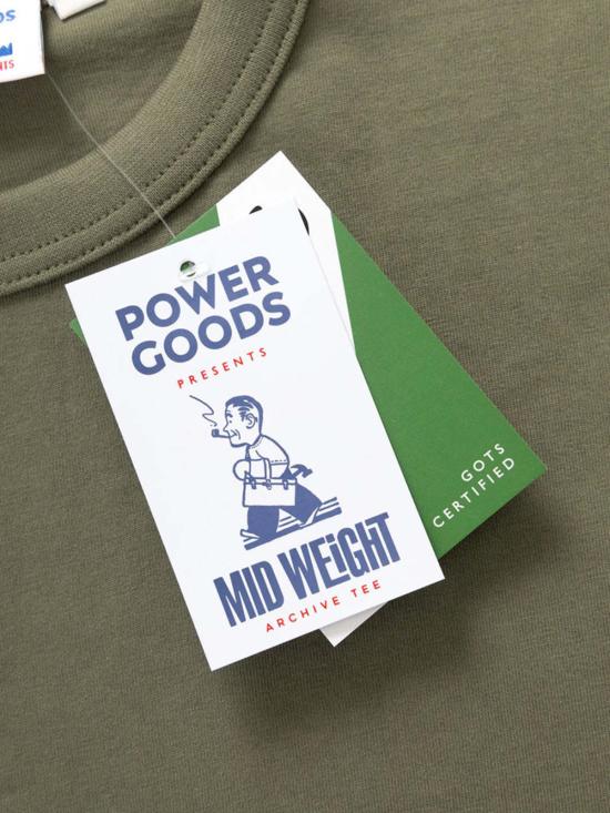  Power Goods 반팔 티셔츠 파워 굿즈 아카이브 티셔츠 - OTHER BRANDS