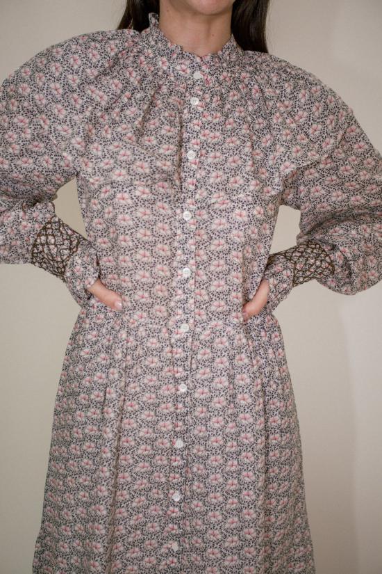  씨뉴욕 롱 원피스 Sea Ny Amalia L/S 맥시 드레스 블라썸 - SEA NY