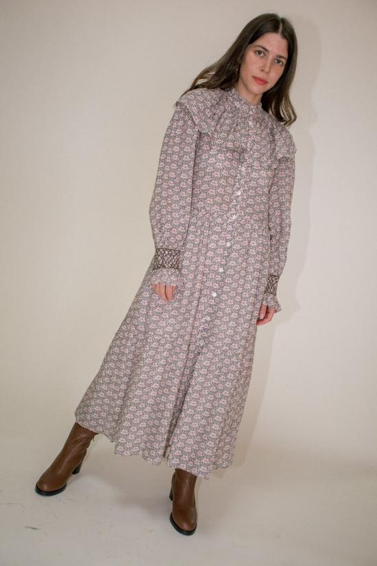  씨뉴욕 롱 원피스 Sea Ny Amalia L/S 맥시 드레스 블라썸