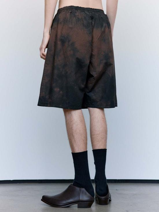  가브리엘라 콜 가먼츠 스트레이트 팬츠 259번 포플린 반바지 브라운/블랙 - GABRIELA COLL GARMENTS