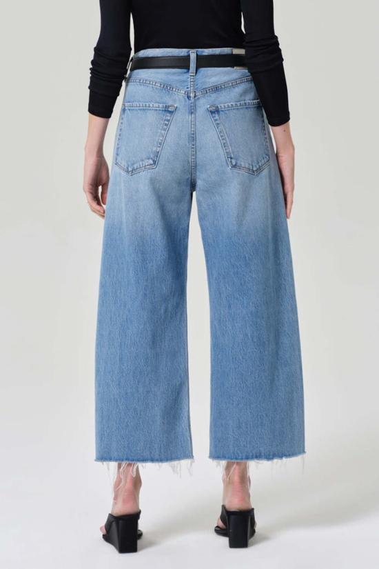  시티즌 오브 휴머니티 크롭 팬츠 Citizens Of Humanity Ayla Raw Hem Crop Jeans Honour - CITIZEN OF HUMANITY