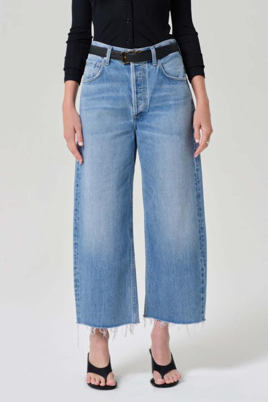  시티즌 오브 휴머니티 크롭 팬츠 Citizens Of Humanity Ayla Raw Hem Crop Jeans Honour