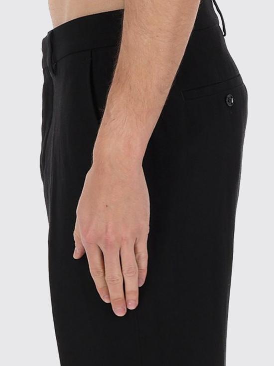 26SS 아미 스트레이트 팬츠 HTR506 VI0052001 BLACK - AMI