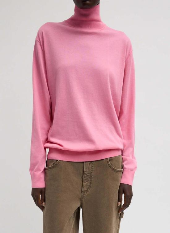  티비 터틀넥 T000SF6526 PINK - TIBI