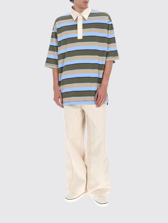 26SS 아미 폴로 티셔츠 UPL424 JE0209A073 BLUE - AMI