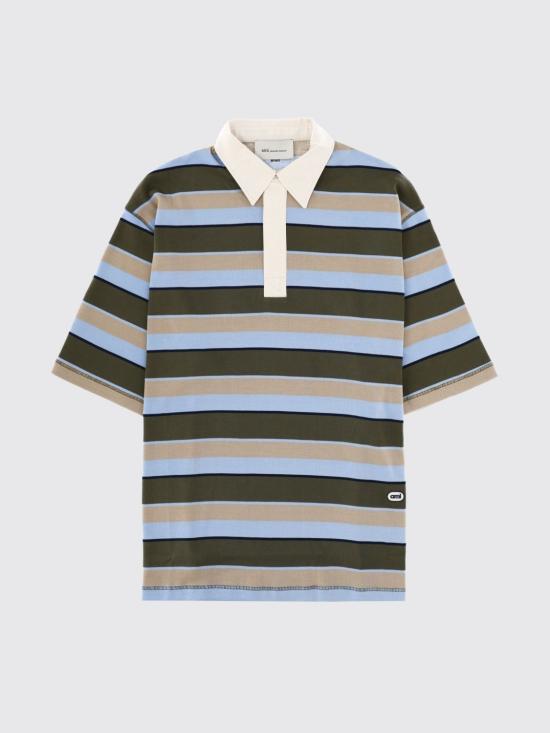 26SS 아미 폴로 티셔츠 UPL424 JE0209A073 BLUE - AMI