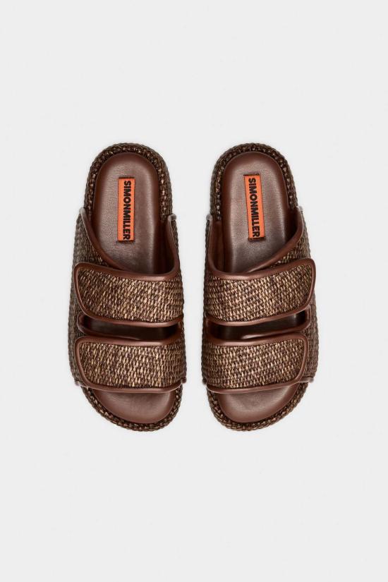 사이먼밀러 뮬/슬리퍼 F203 9046 91218 BROWN - SIMONMILLER
