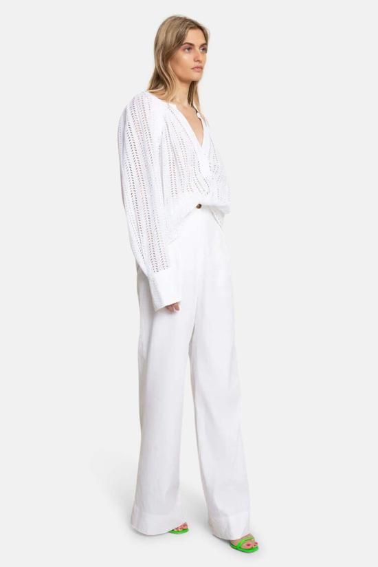  에이엘씨 블라우스 5TOPS01194 WHITE