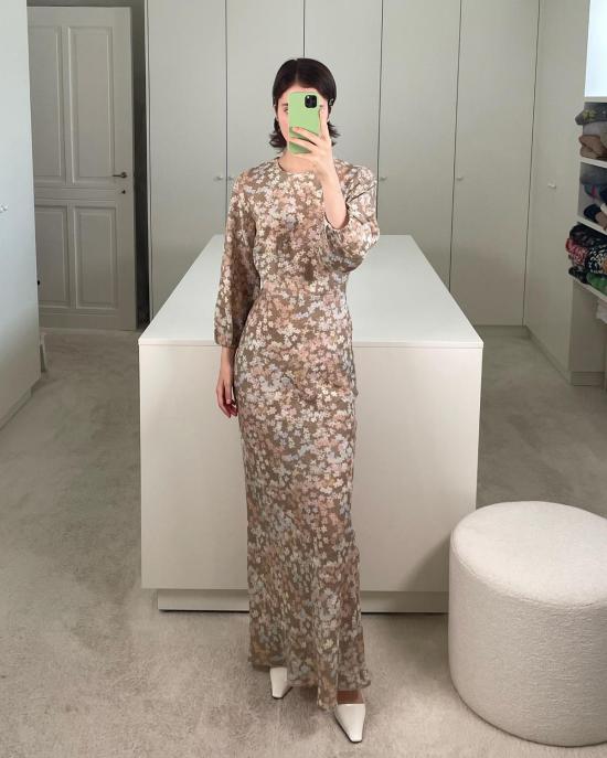  베르나데트 롱 원피스 Bernadette 베르나 드레스 자스민 모카