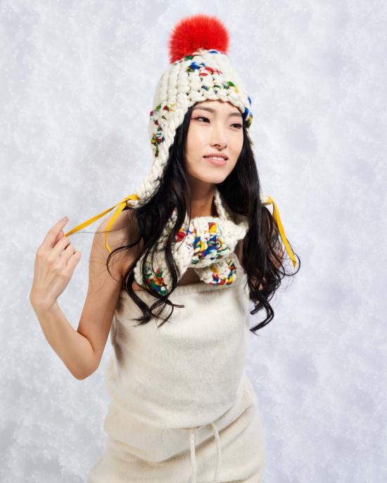  미샤램퍼트 이어플랩 캡 미샤 램퍼트 레고 프로 트리 + 코랄 XL 폼 - MISCHA LAMPERT