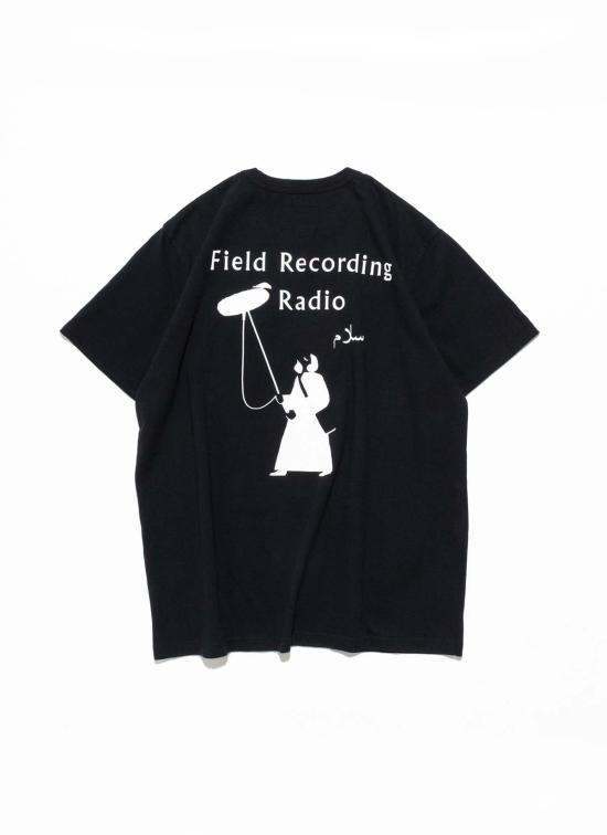  타코마 후지 레코즈 반팔 티셔츠 타코마 후지 레코드 필드 레코딩 라디오 티셔츠 - TACOMA FUJI RECORDS