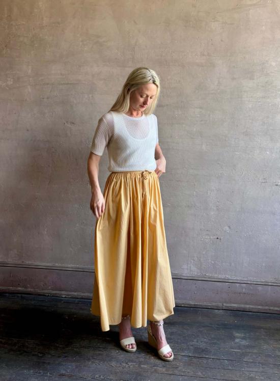  어피스 어파트 롱 스커트 Apiece Apart Hanne Tie Maxi Skirt