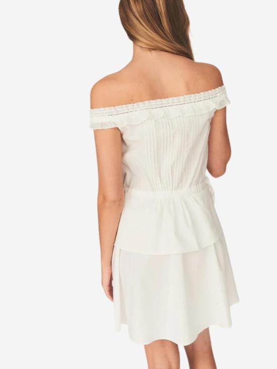  더 가먼트 숏 원피스 가먼트 커스틴 코사지 드레스 - THE GARMENT