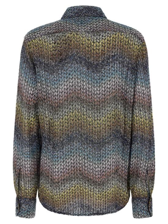  미소니 블라우스 미쏘니 비스코스  멀티컬러 - MISSONI
