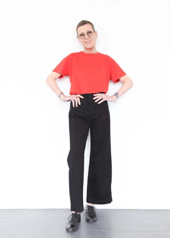  프레리 언더그라운드 크롭 팬츠 낵 팬츠 블랙