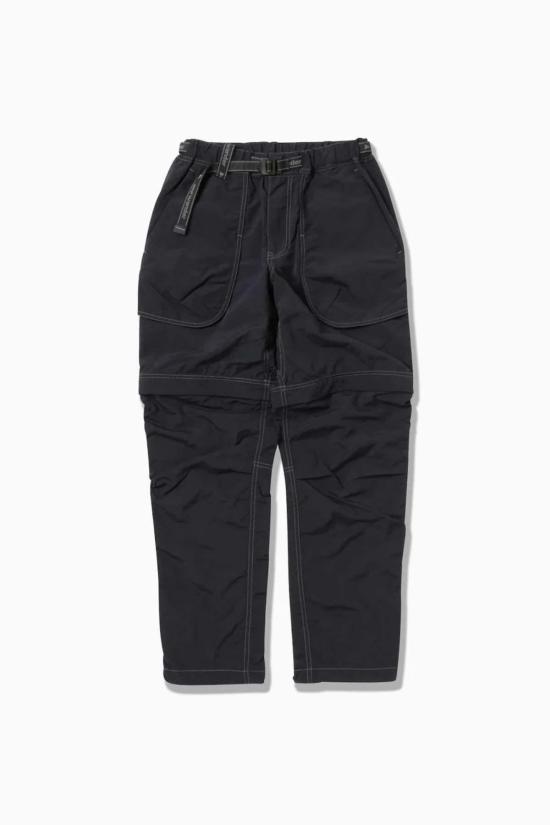  앤드원더 트레이닝/조거 팬츠 And Wander Ny Taffeta Hiker 2 Way 팬츠 블랙