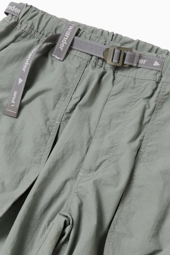  앤드원더 트레이닝/조거 팬츠 And Wander Ny Taffeta Hiker 2 Way 팬츠 블랙 - AND WANDER
